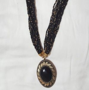 Beaded Statement Necklace FWAP